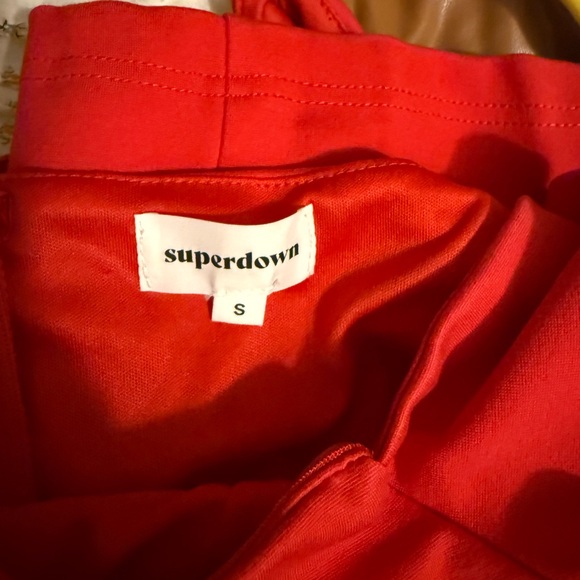 Superdown Red mini dress - Picture 2 of 3